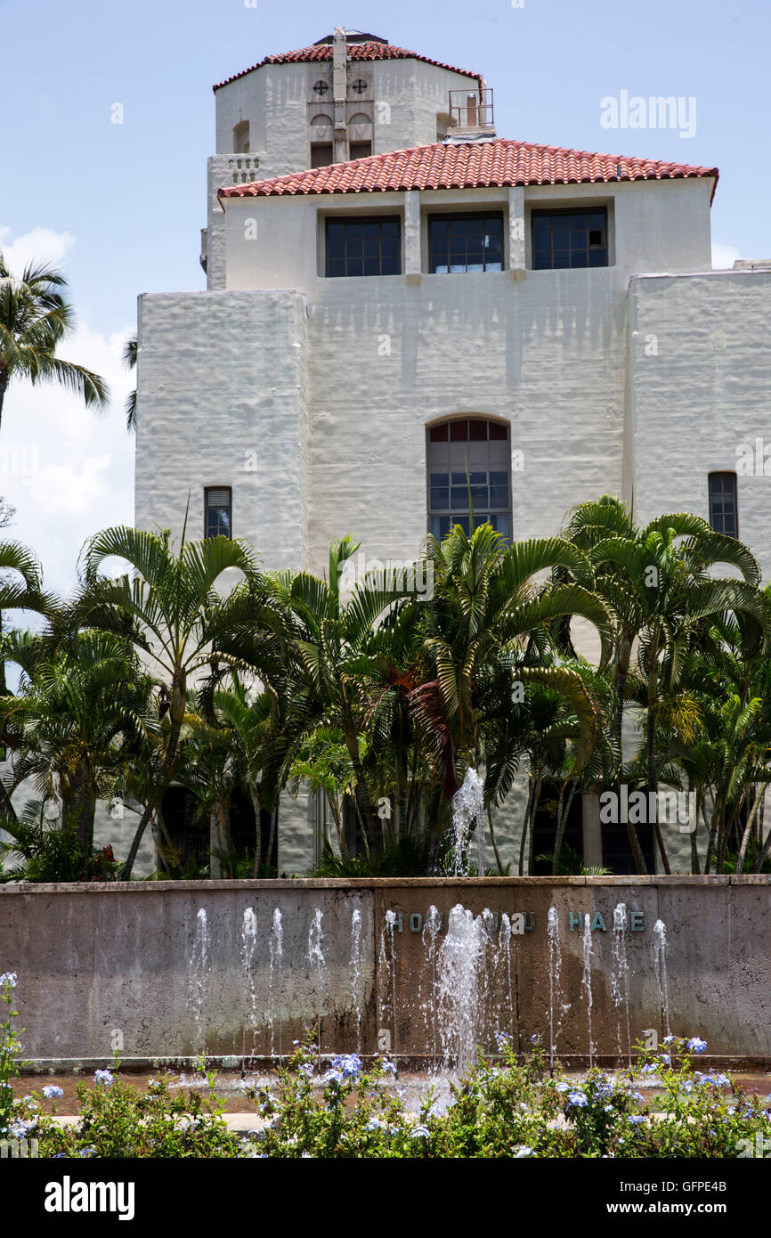 Honolulu Hale High Resolution Stock Photography and Images Alamy