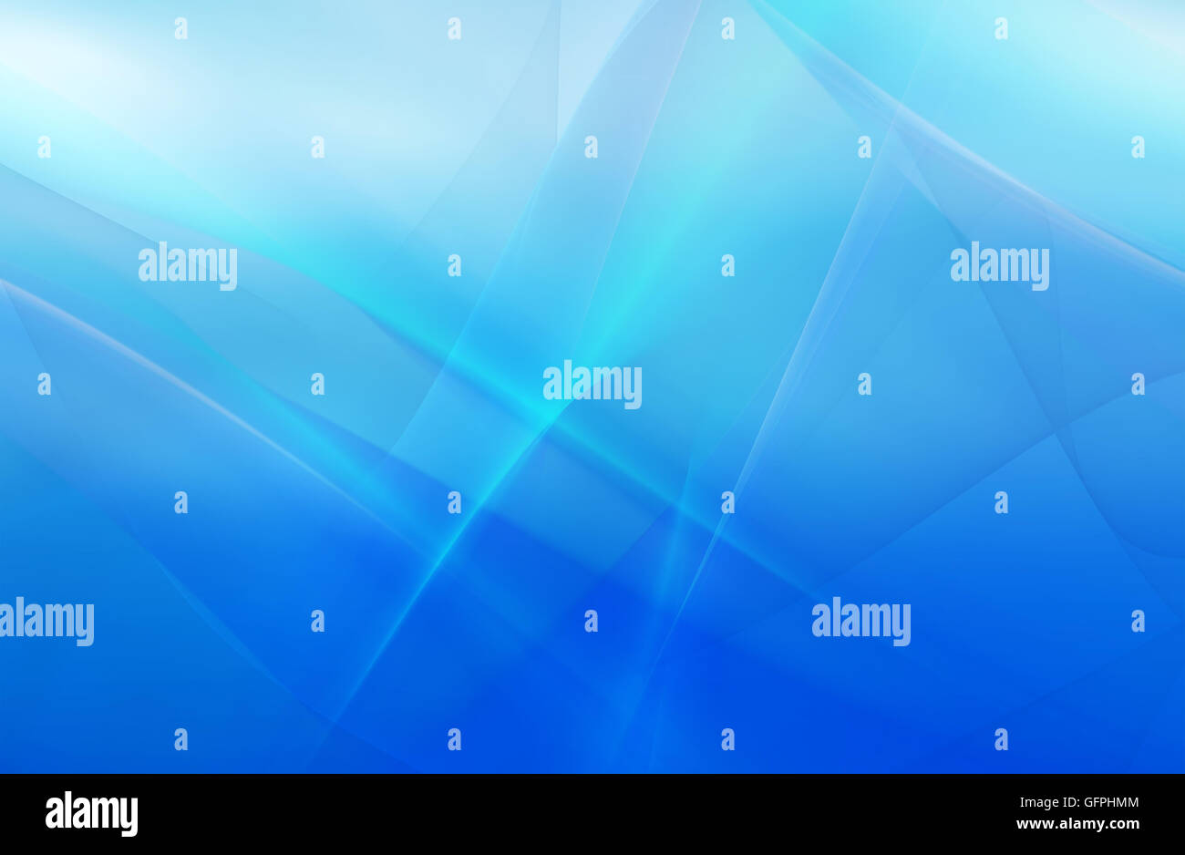 Abstract blue curved motion background Stock Photo