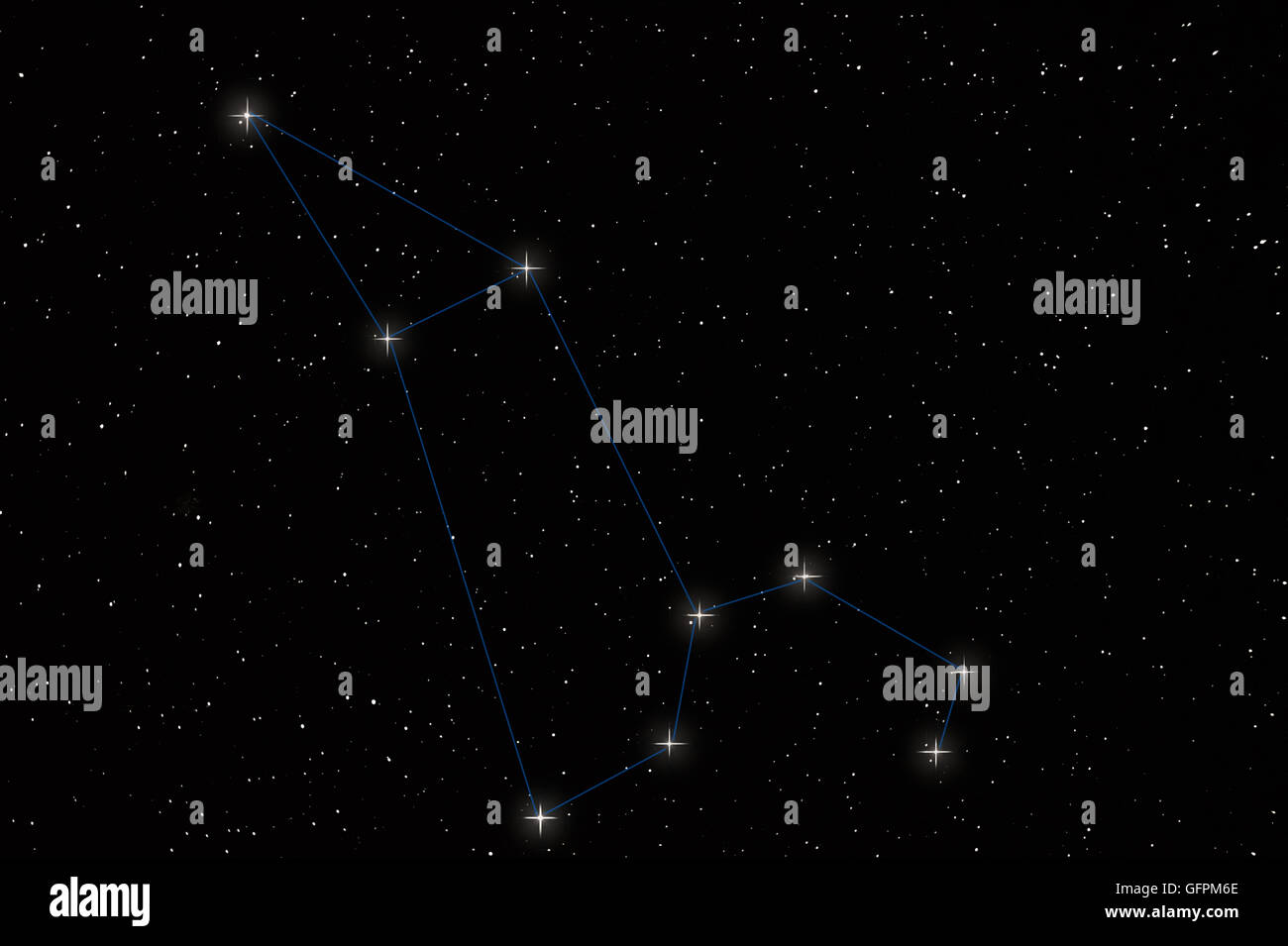 Leo constellation hires stock photography and images Alamy