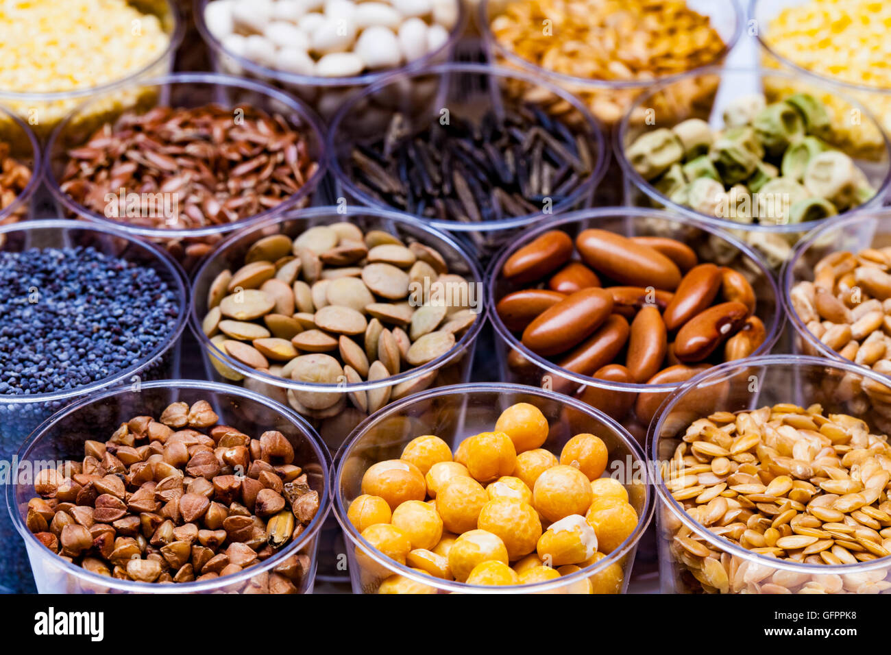 Legume collection Stock Photo