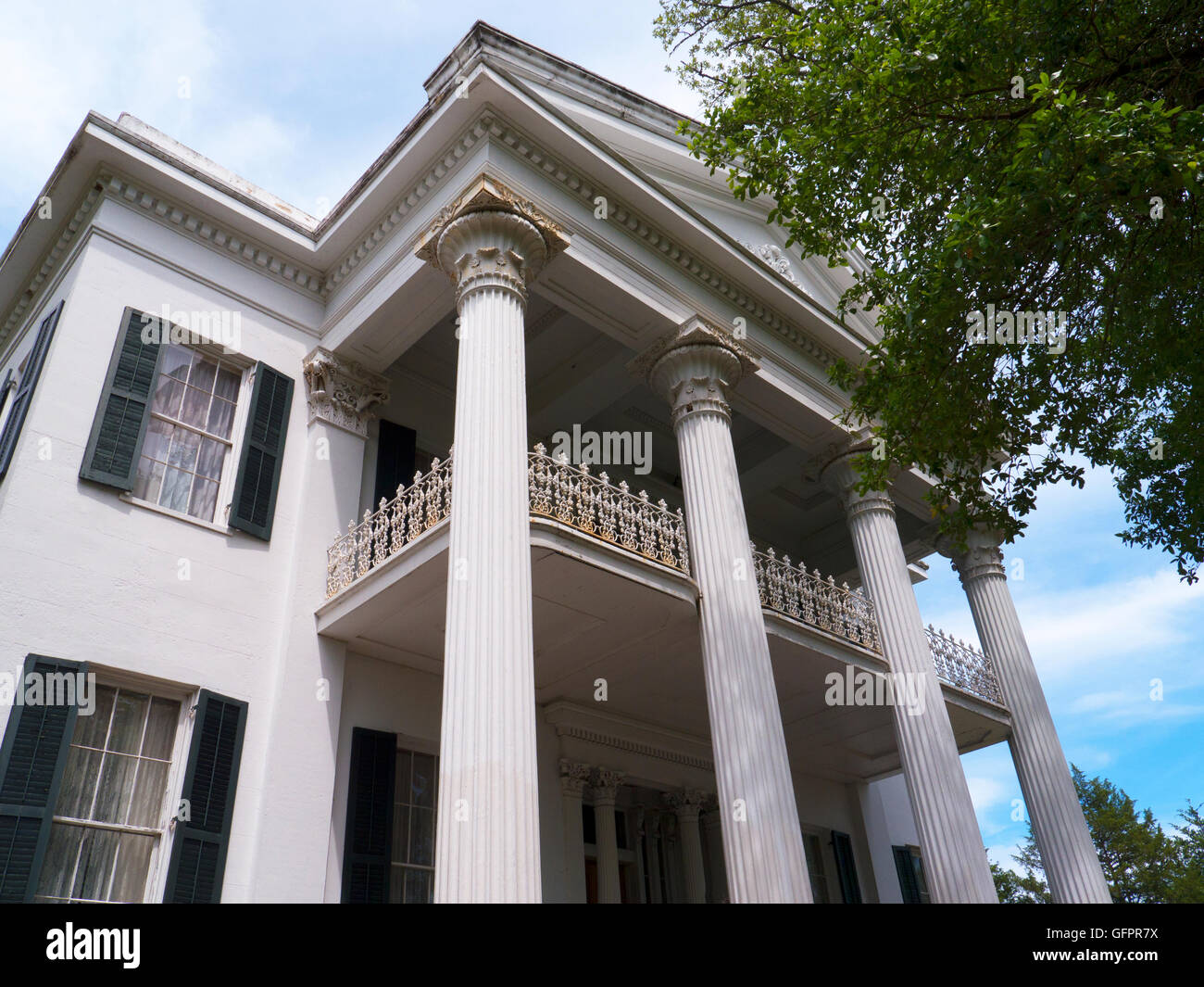 Beautiful Antebellum House in Natchez Mississippi in the USA. This is