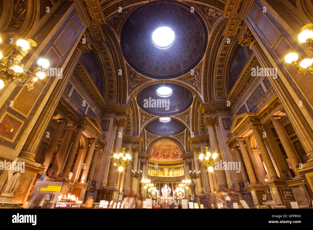 Église de la Madeleine-Paris Stock Photo