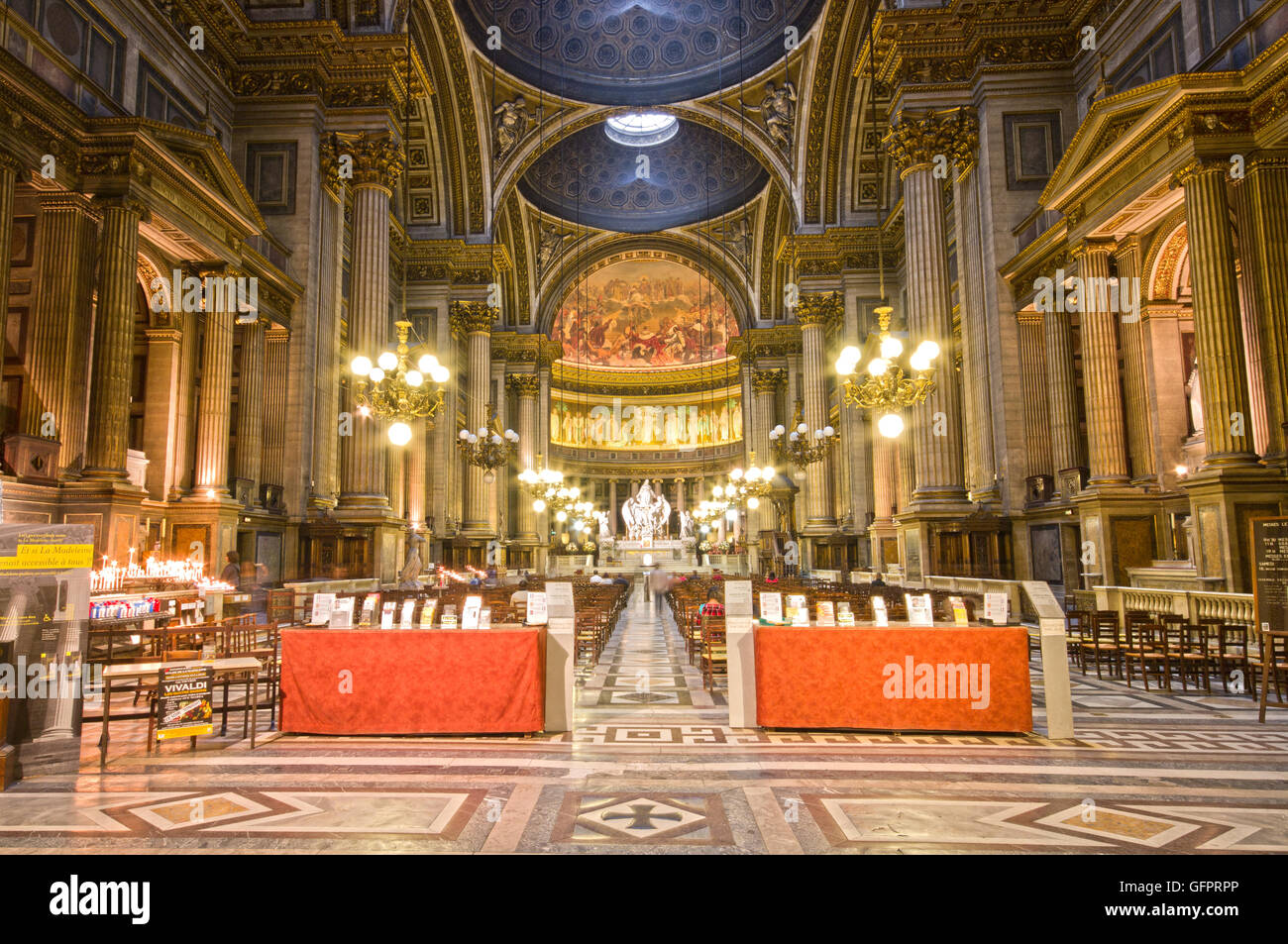 Église de la MadeleineParis Stock Photo Alamy