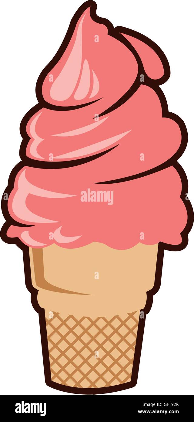 ice cream cone icon Stock Vector Image & Art - Alamy
