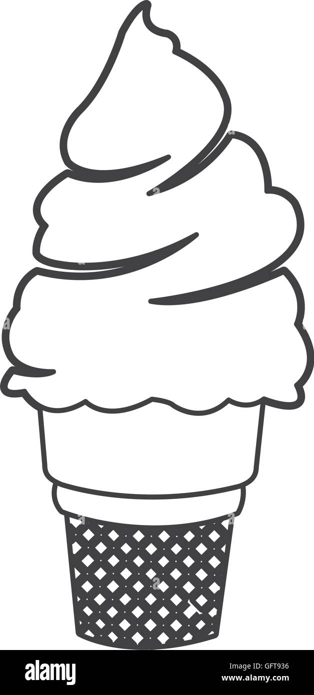 ice cream cone icon Stock Vector Image & Art - Alamy