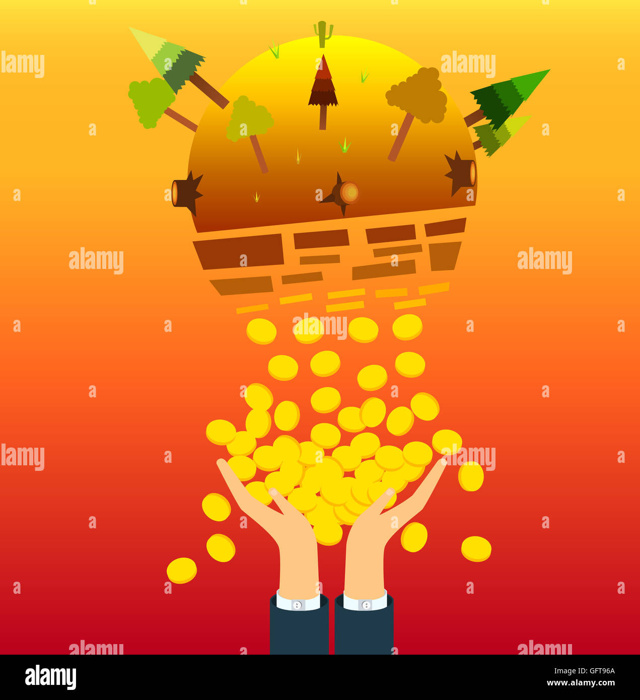Destroy the world Stock Photo - Alamy