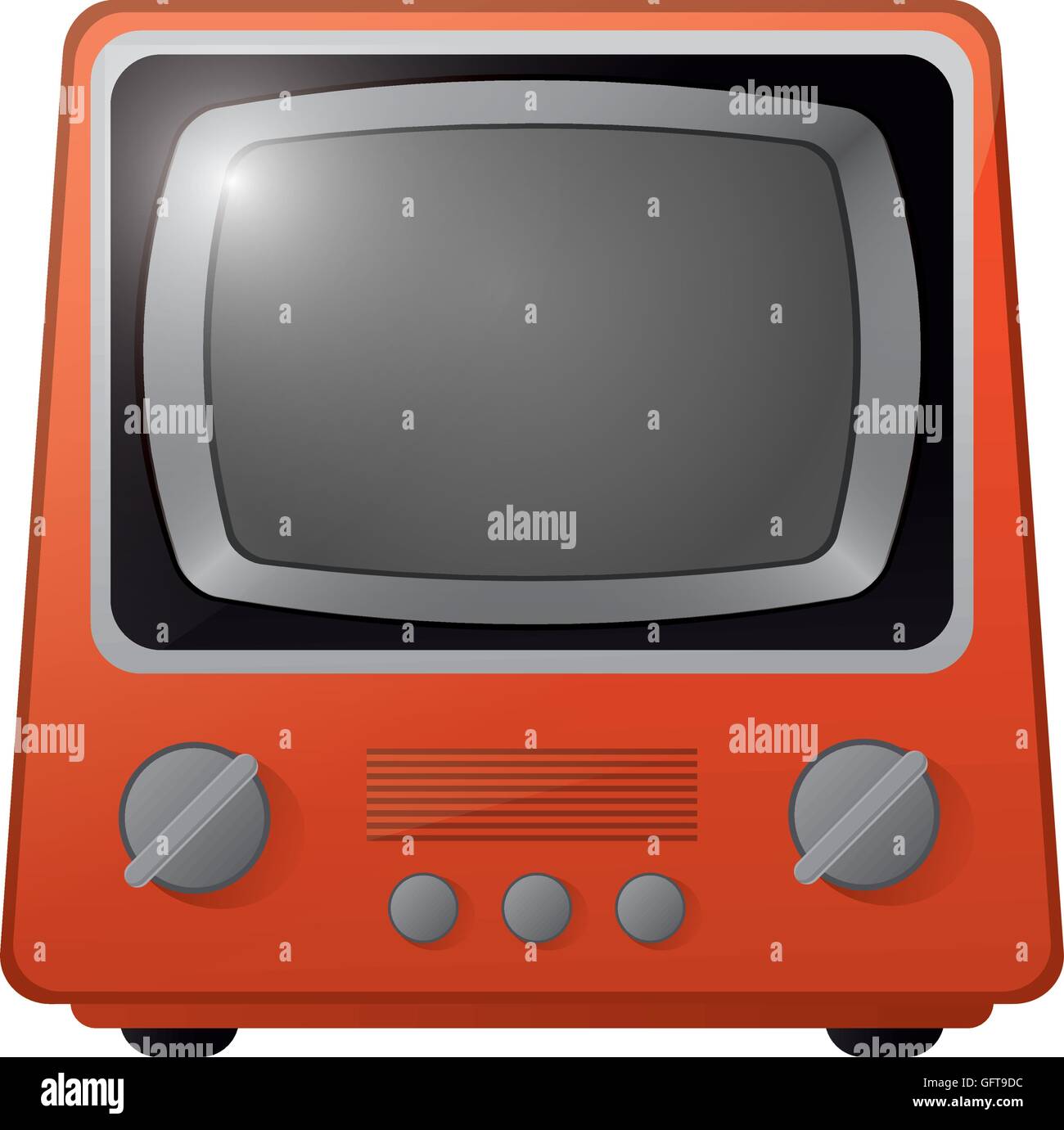 retro classic tv icon Stock Vector Image & Art - Alamy