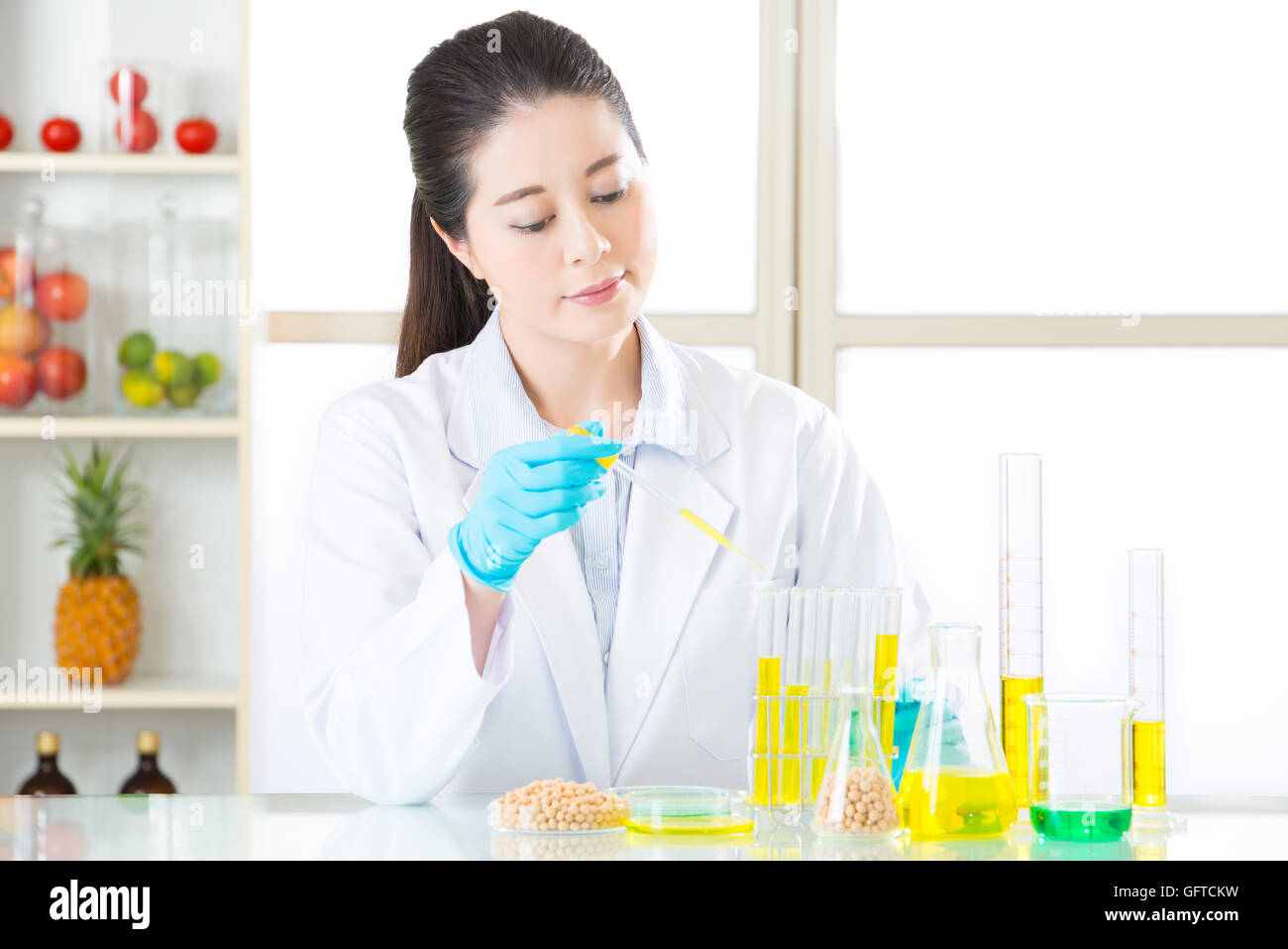 soya genetic modification food research need more test laboratory Stock ...