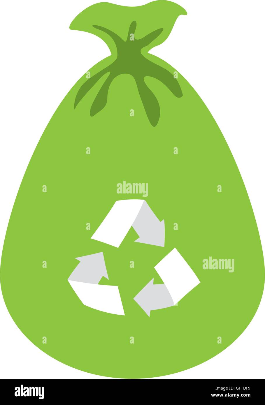 bag recycle garbage icon Stock Vector Image & Art - Alamy