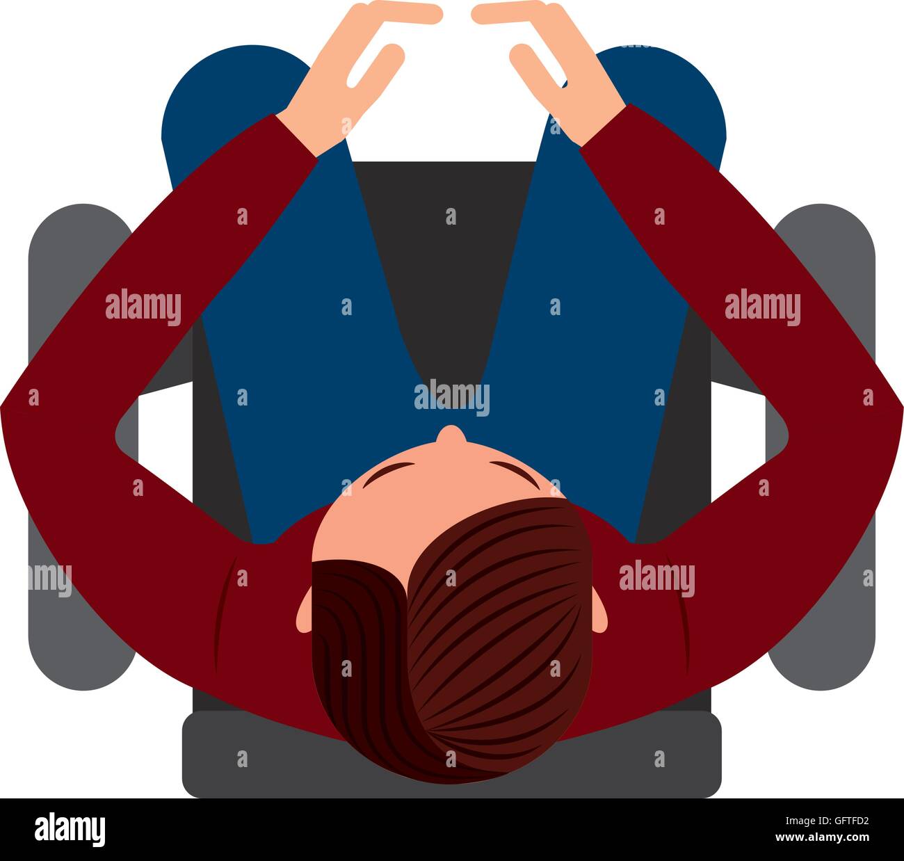 person set chair icon Stock Vector Image & Art - Alamy
