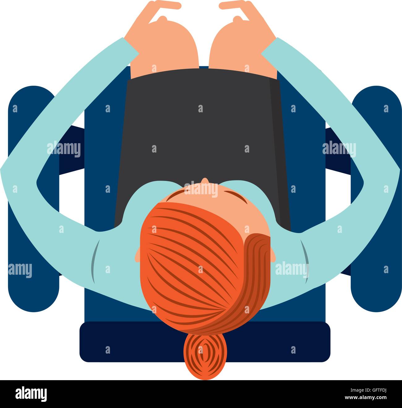 person set chair icon Stock Vector Image & Art - Alamy