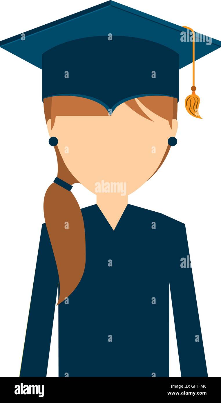 man graduation graduated icon Stock Vector Image & Art - Alamy
