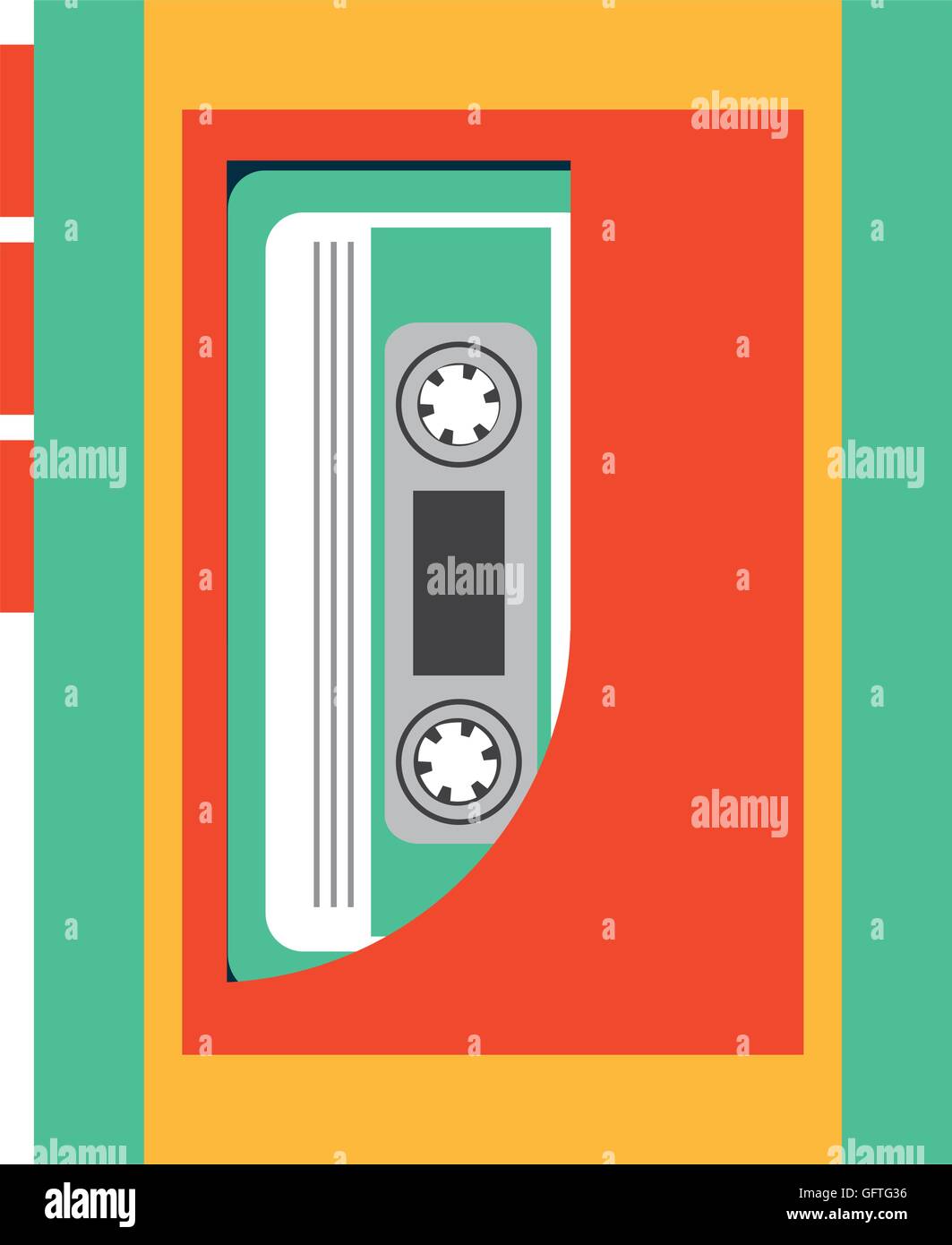 cassette music retro icon Stock Vector Image & Art - Alamy