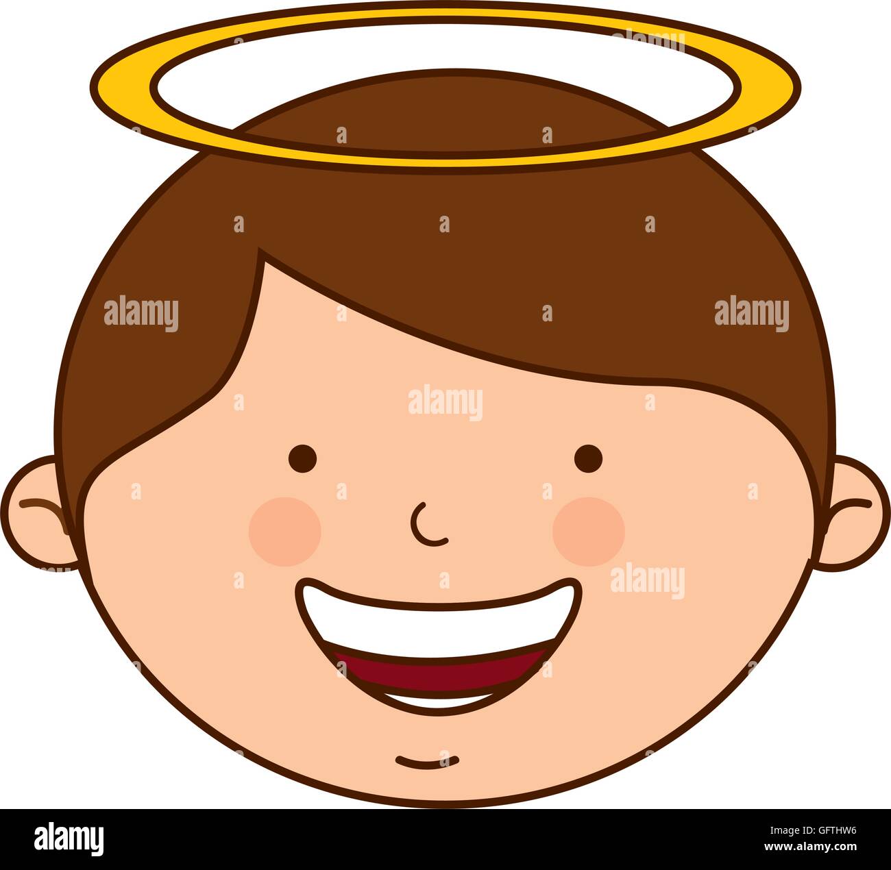 angel boy character icon Stock Vector Image & Art - Alamy