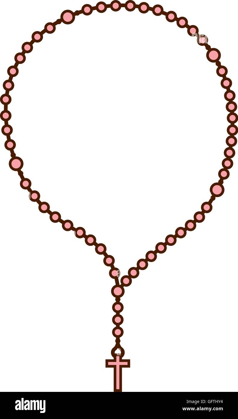 Rosary Beads Stock Vector Images Alamy