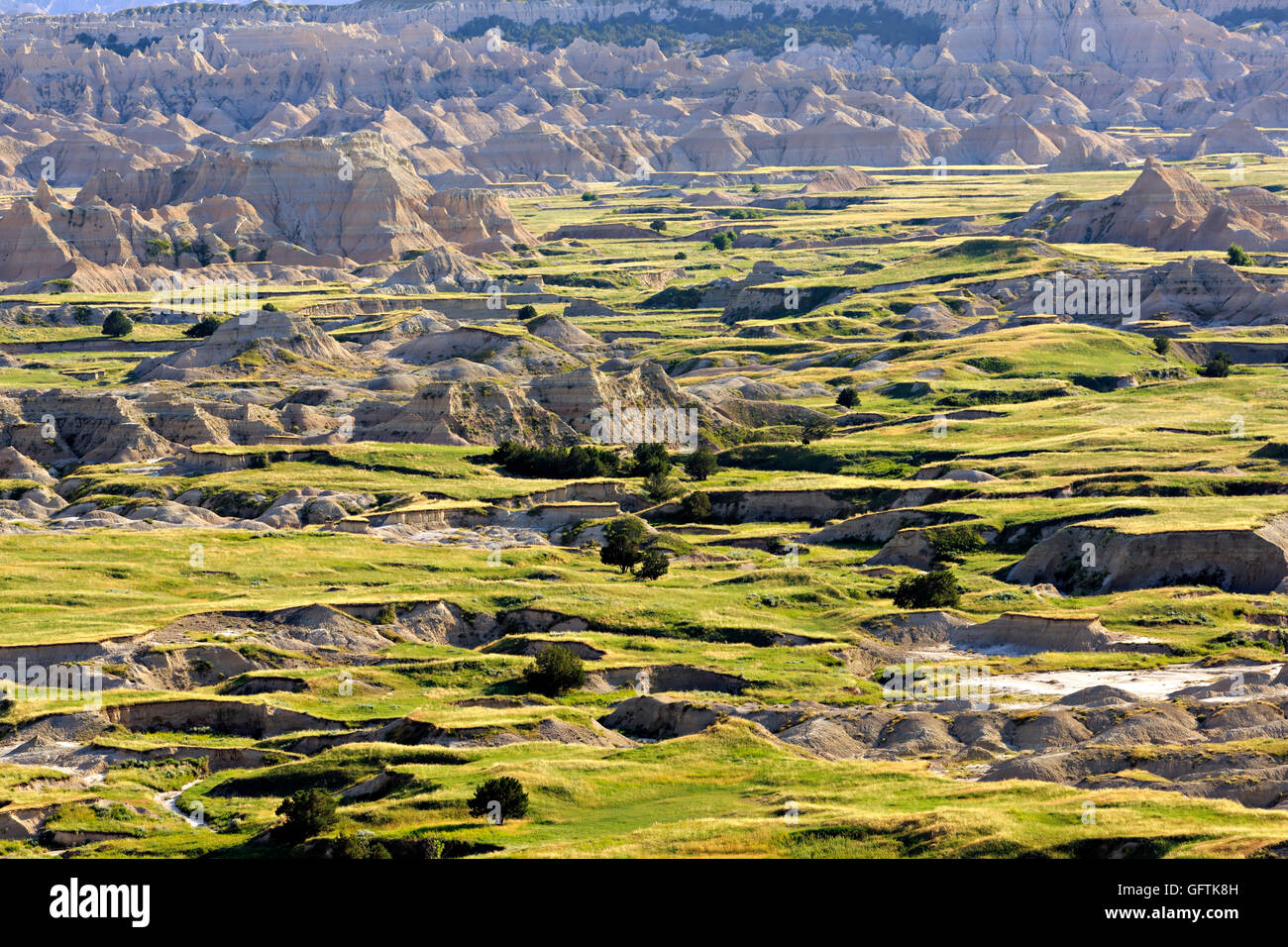 Badlands National Park, South Dakota Stock Photo