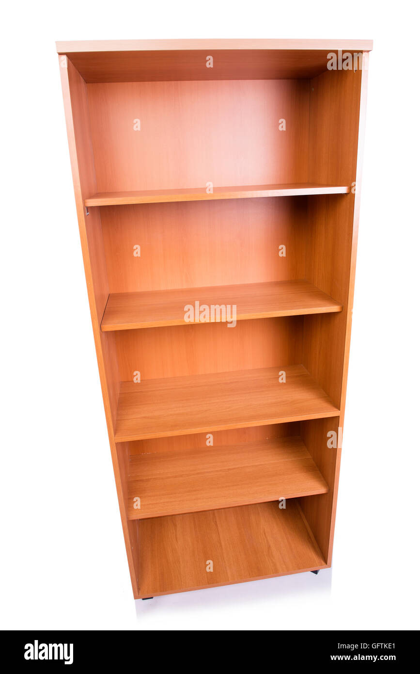 Office shelf isolated on white background Stock Photo Alamy