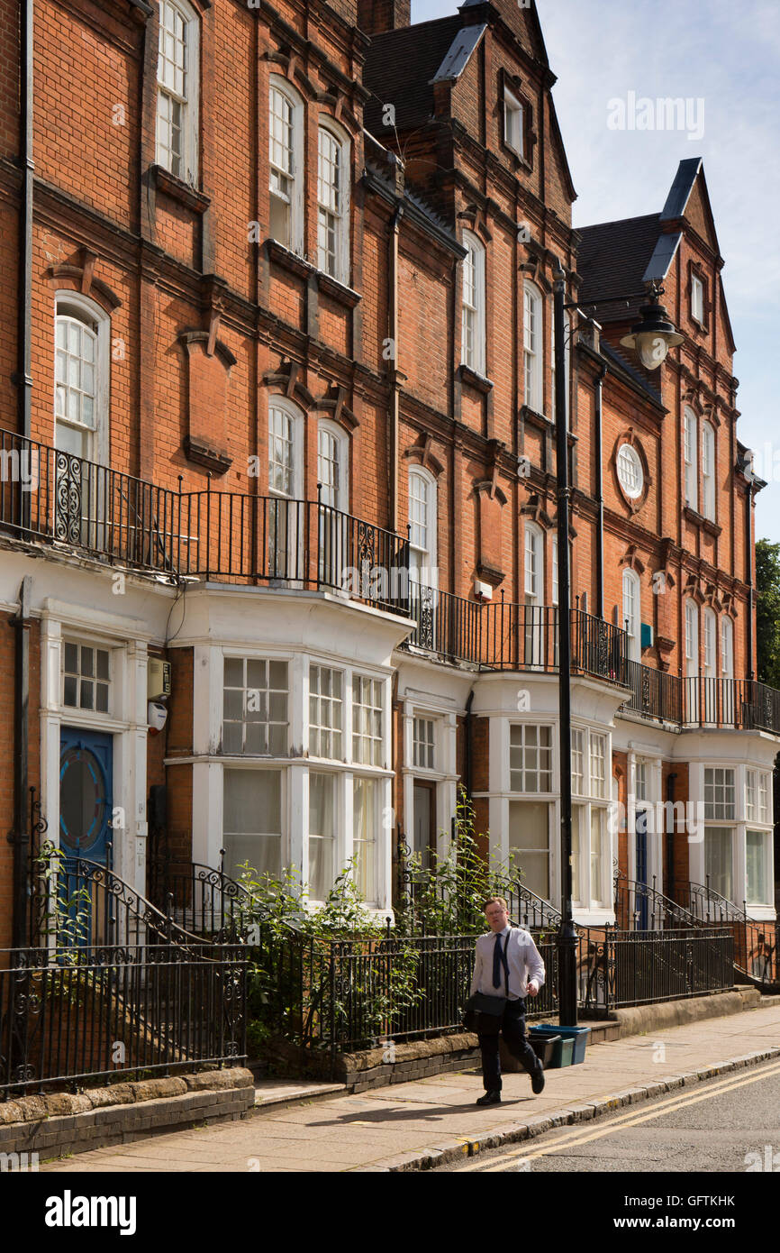 UK, England, Northamptonshire, Northampton, St Giles Street, tall