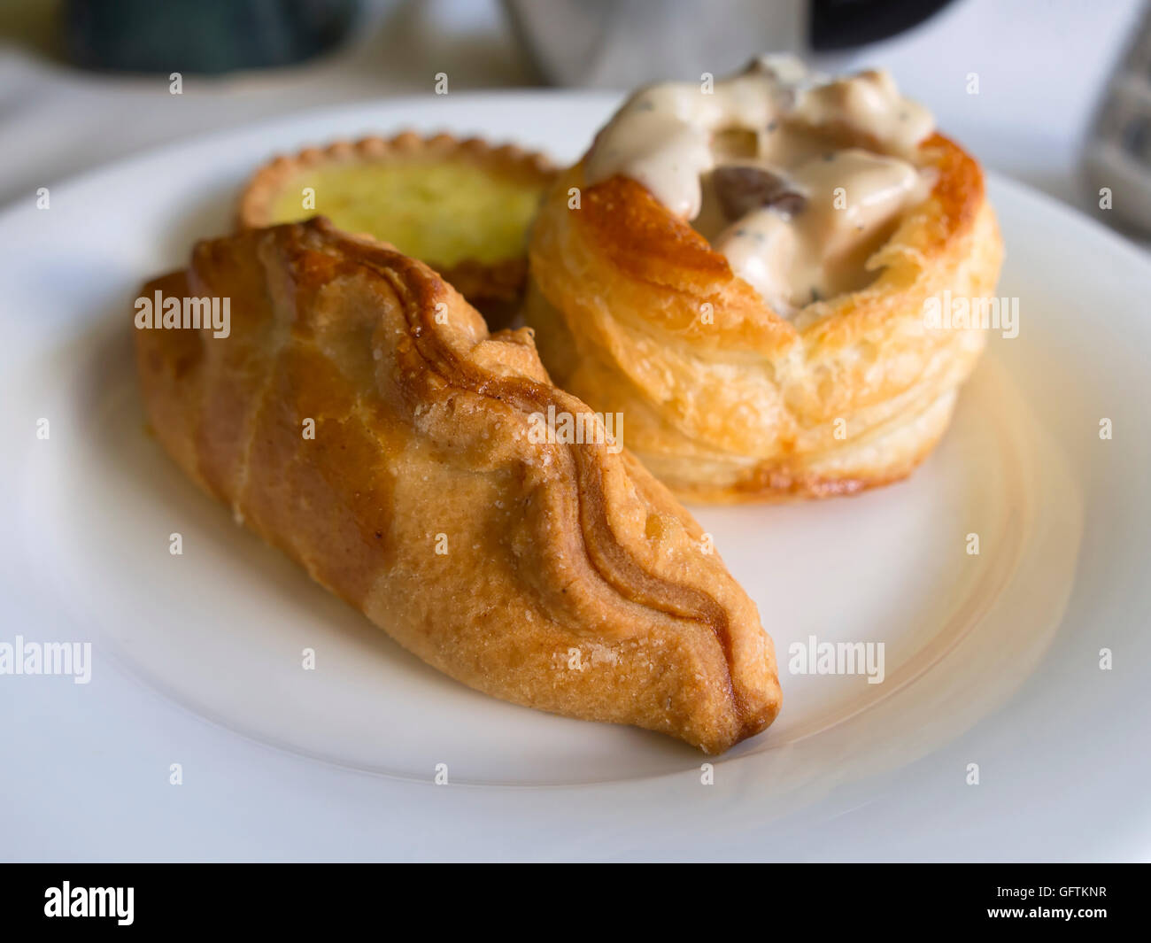 Savoury pastries Stock Photo
