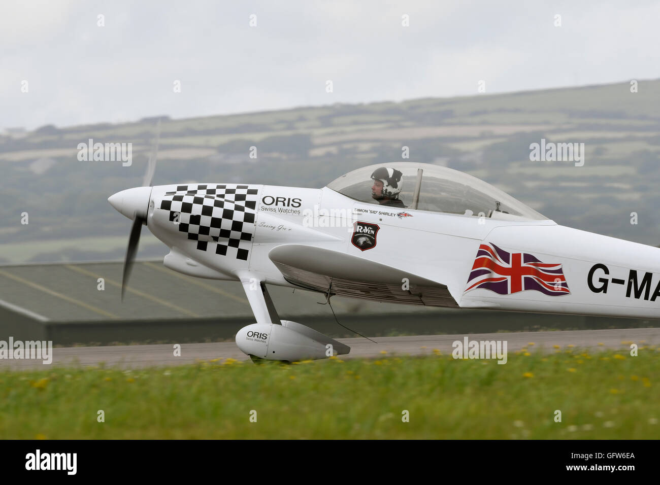 RNAS Culdrose Air Day 2016, Team Raven Stock Photo