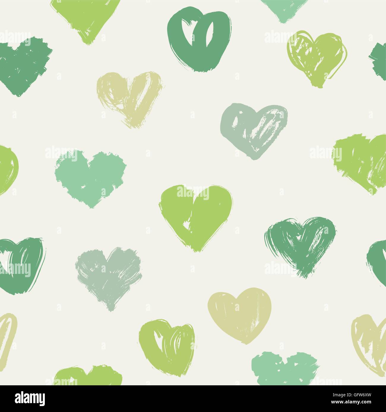 Vector hearts pattern Stock Vector Image & Art - Alamy