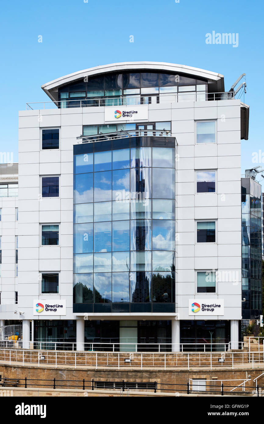 Building of the Direct Line Group, Neville Street, Leeds Stock Photo