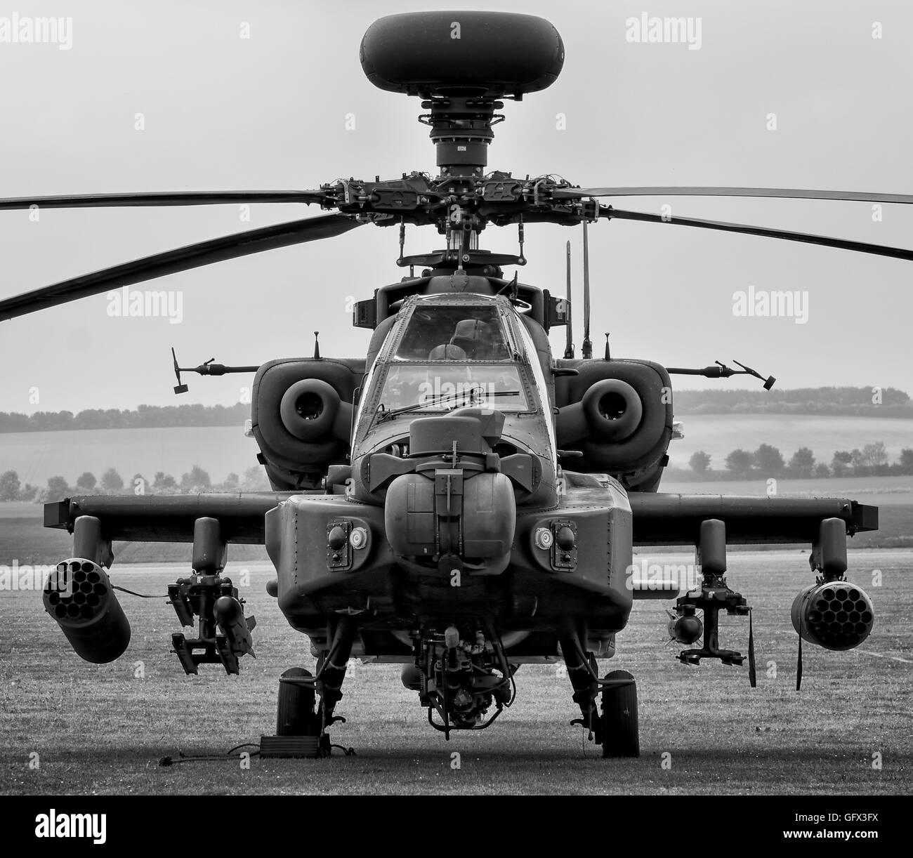 Agusta Westland Apache AH Mk1 Stock Photo