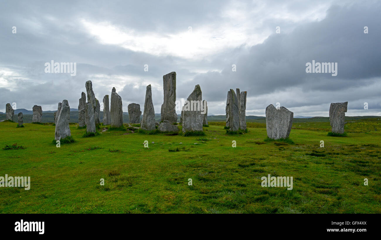 Callanish Stone Circle Stock Photo