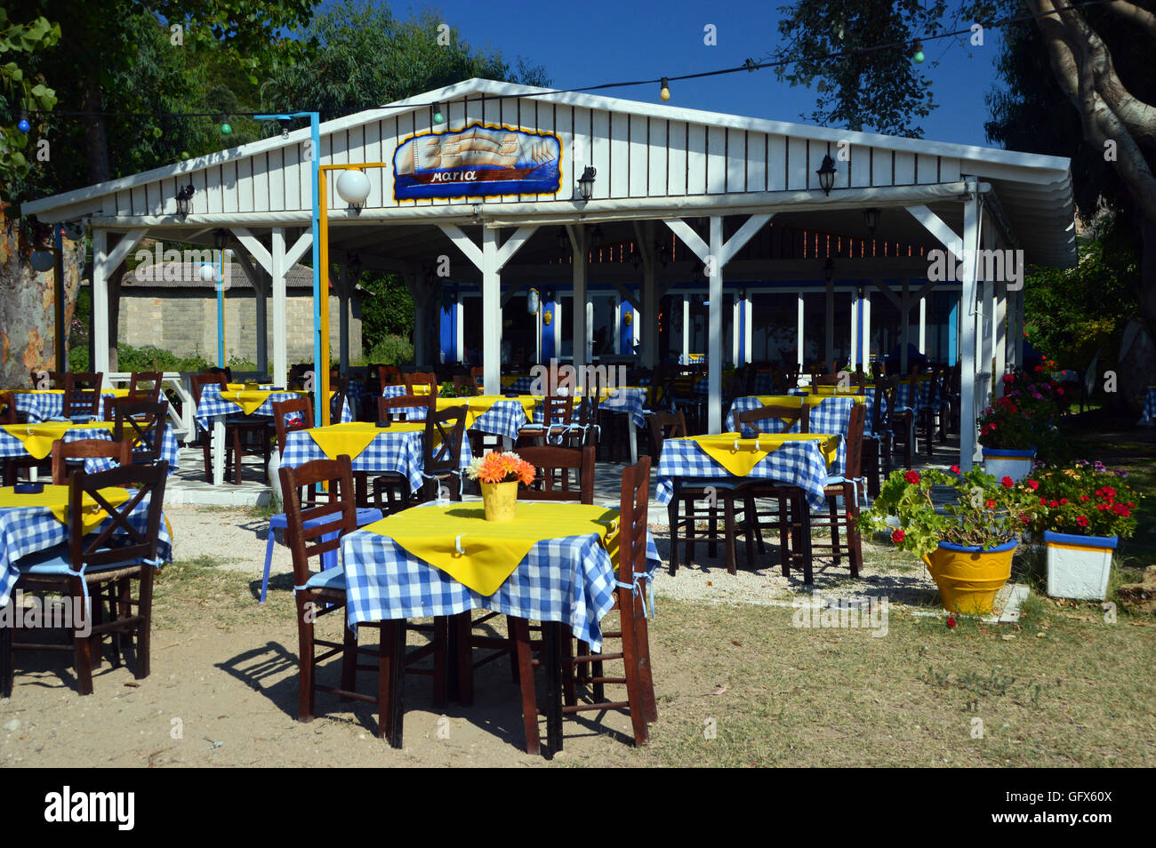 Taverna On The Beach High Resolution Stock Photography and Images - Alamy