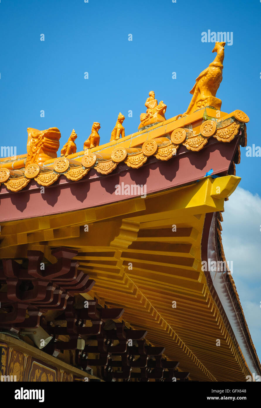 Hsi Lai Temple Stock Photo