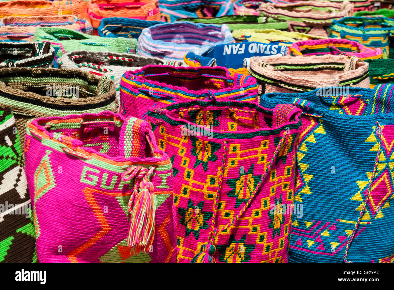 Wayuu handcrafted mochilas hi-res stock photography and images - Alamy