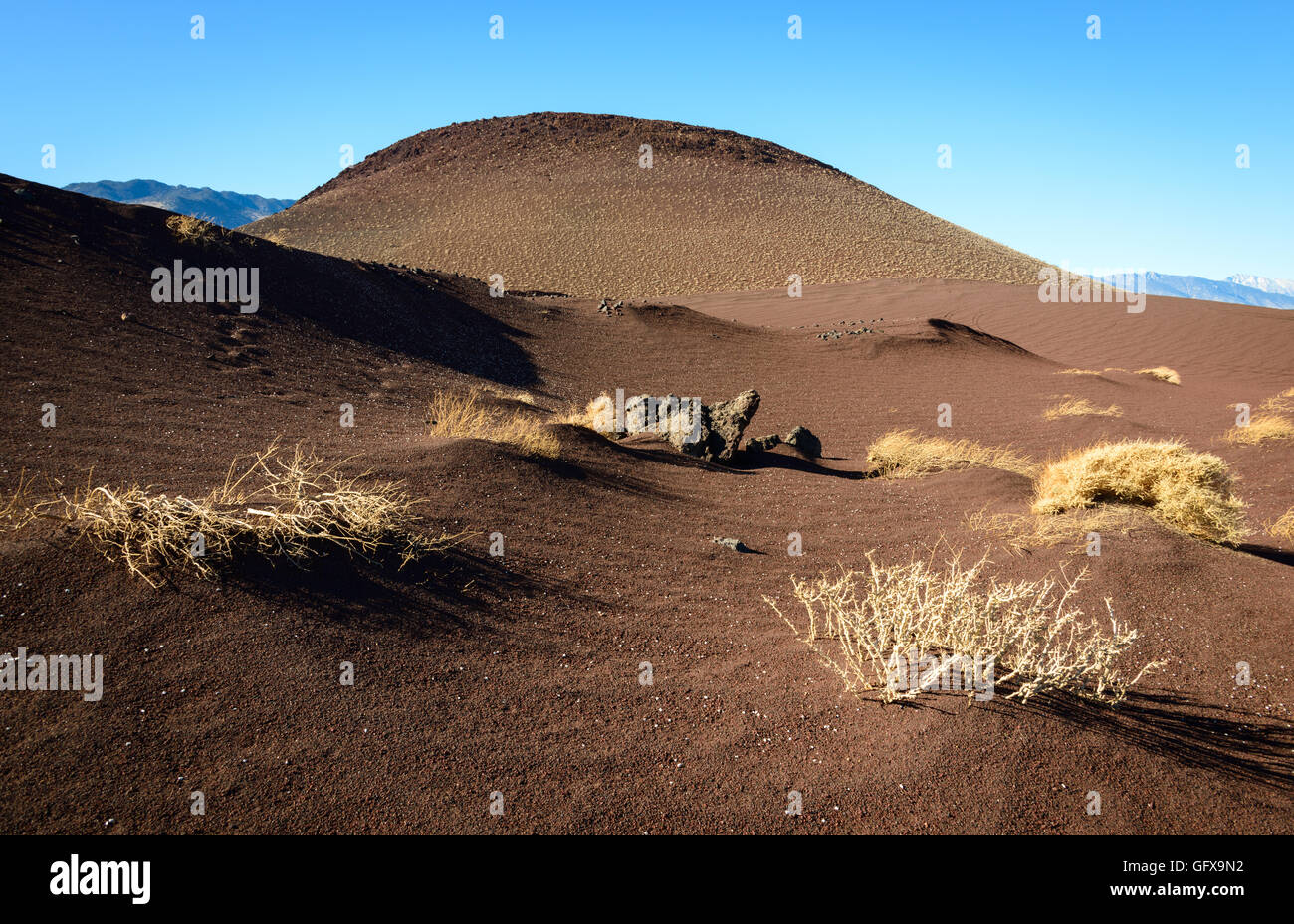 Red Hill cinder cone Stock Photo