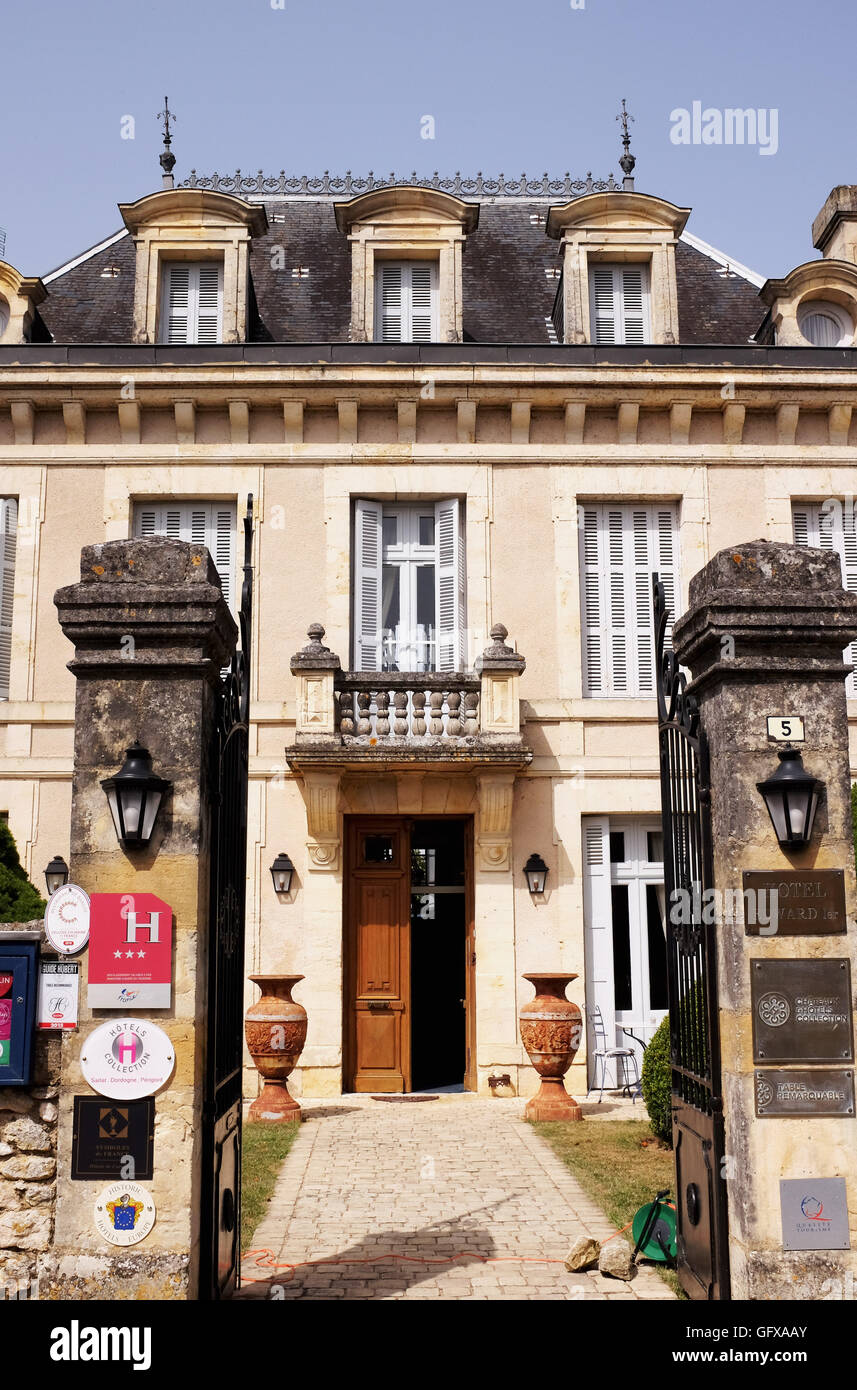 Hotel Edward in The bastide of Monpazier is one of "Plus beaux villages