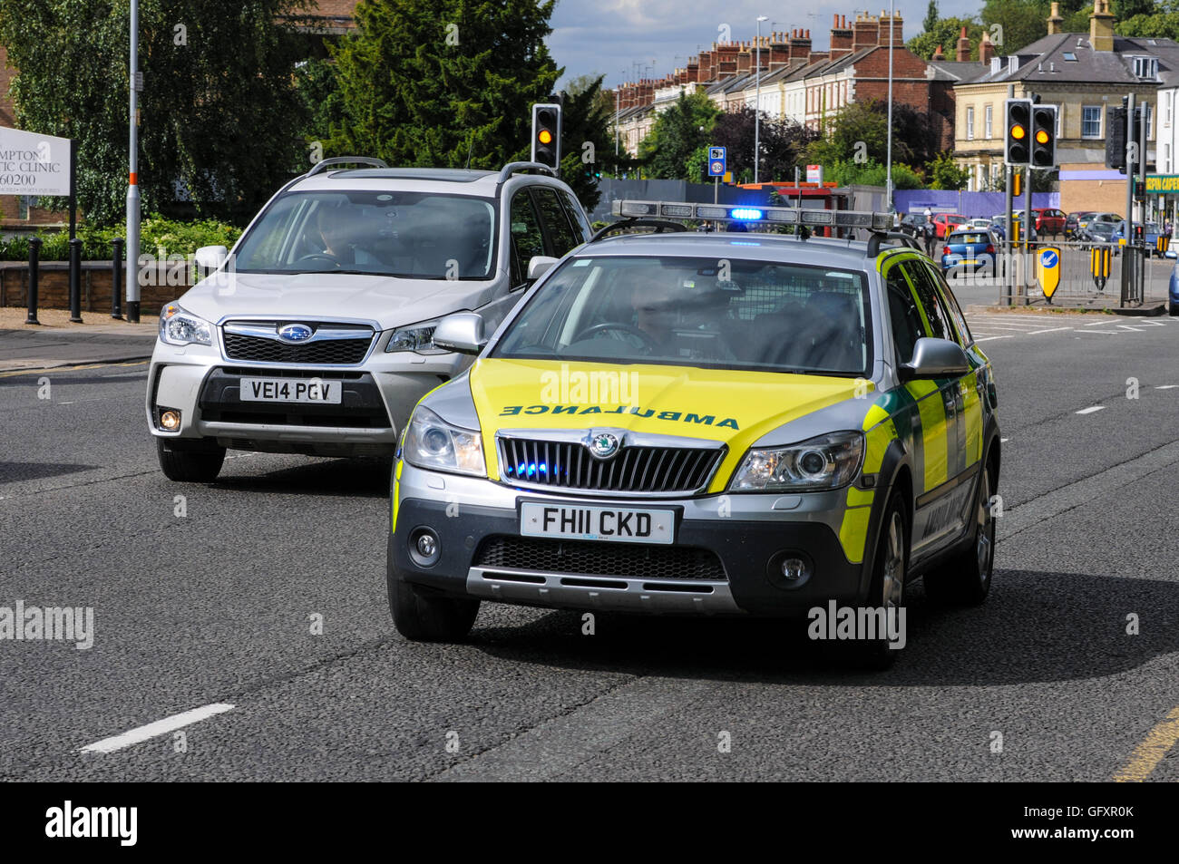 Ambulance car Stock Photo