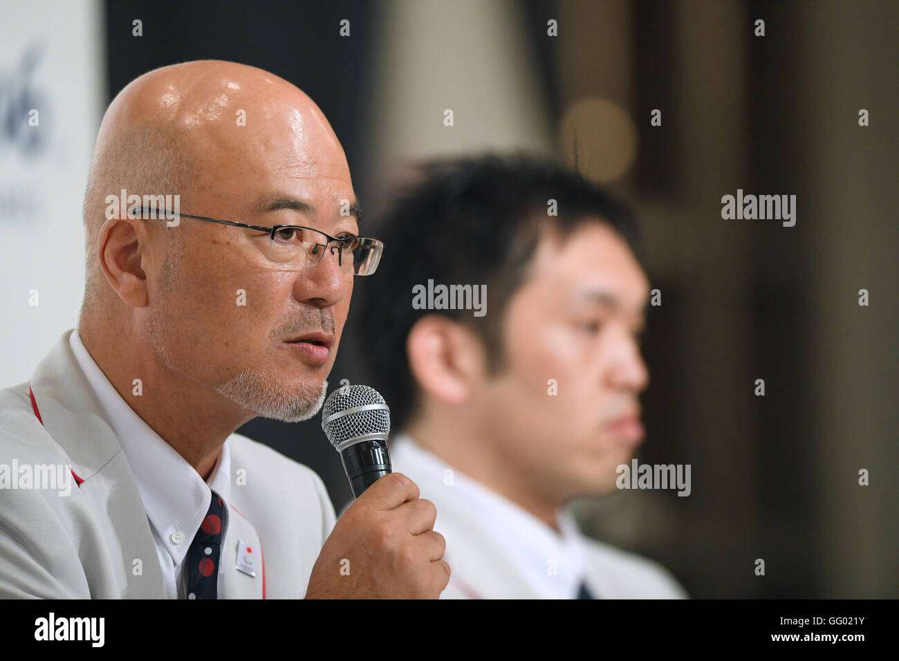 Hiroya Otsuki (JPN), AUGUST 2, 2016 : Japan National team attend a press conference for Rio Paralympic Games in Tokyo, Japan. © AFLO SPORT/Alamy Live News Stock Photo