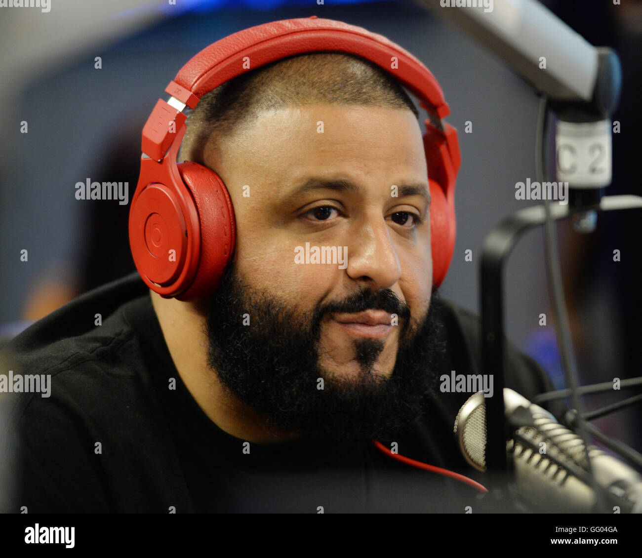 FORT LAUDERDALE, FL AUGUST 01 DJ Khaled visits iHeart Radio on