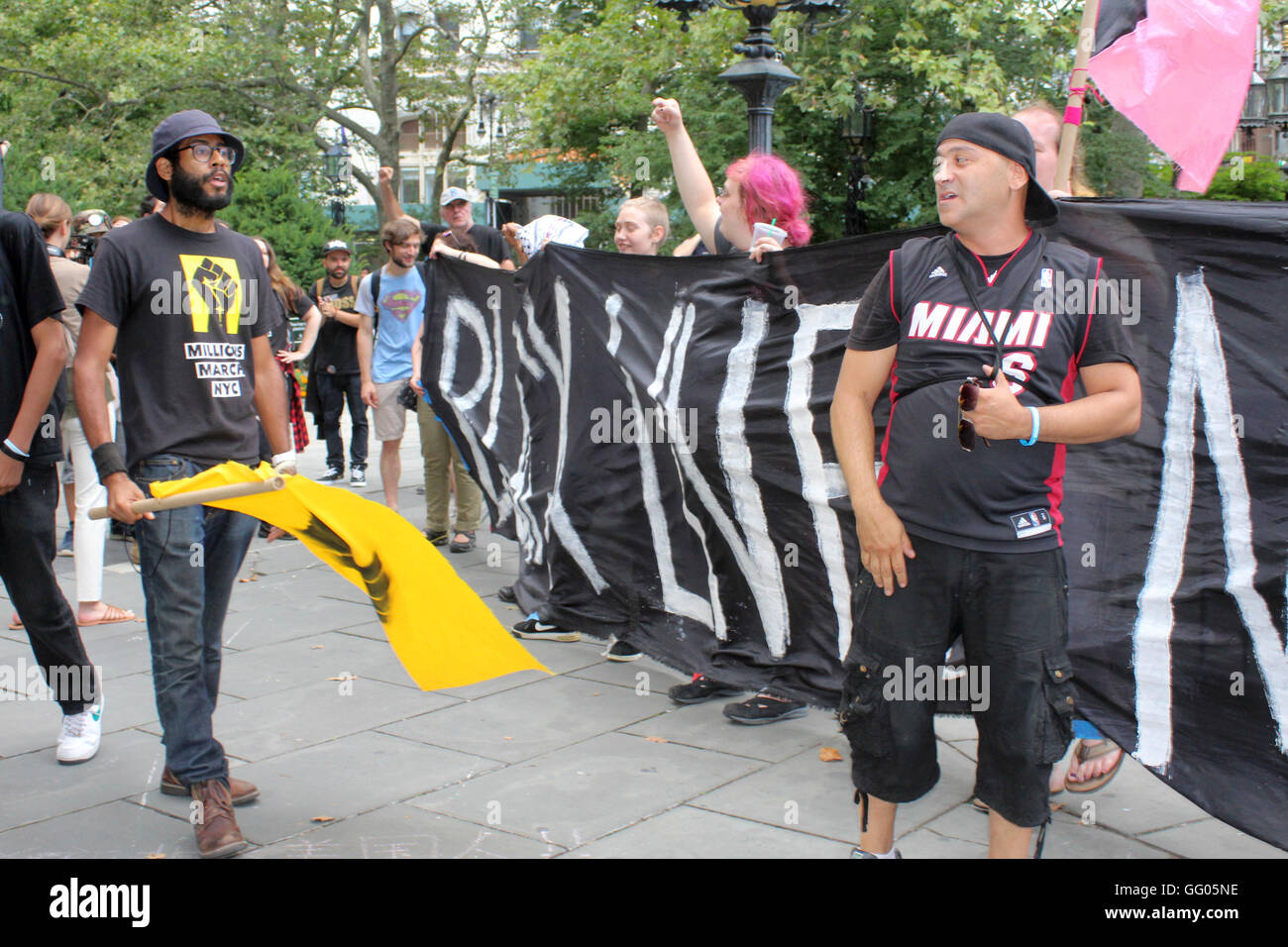Operation Shut Down New York City Hall Protest Stock Photo Alamy