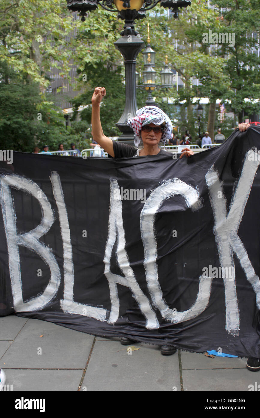 Operation Shut Down New York City Hall Protest Stock Photo Alamy