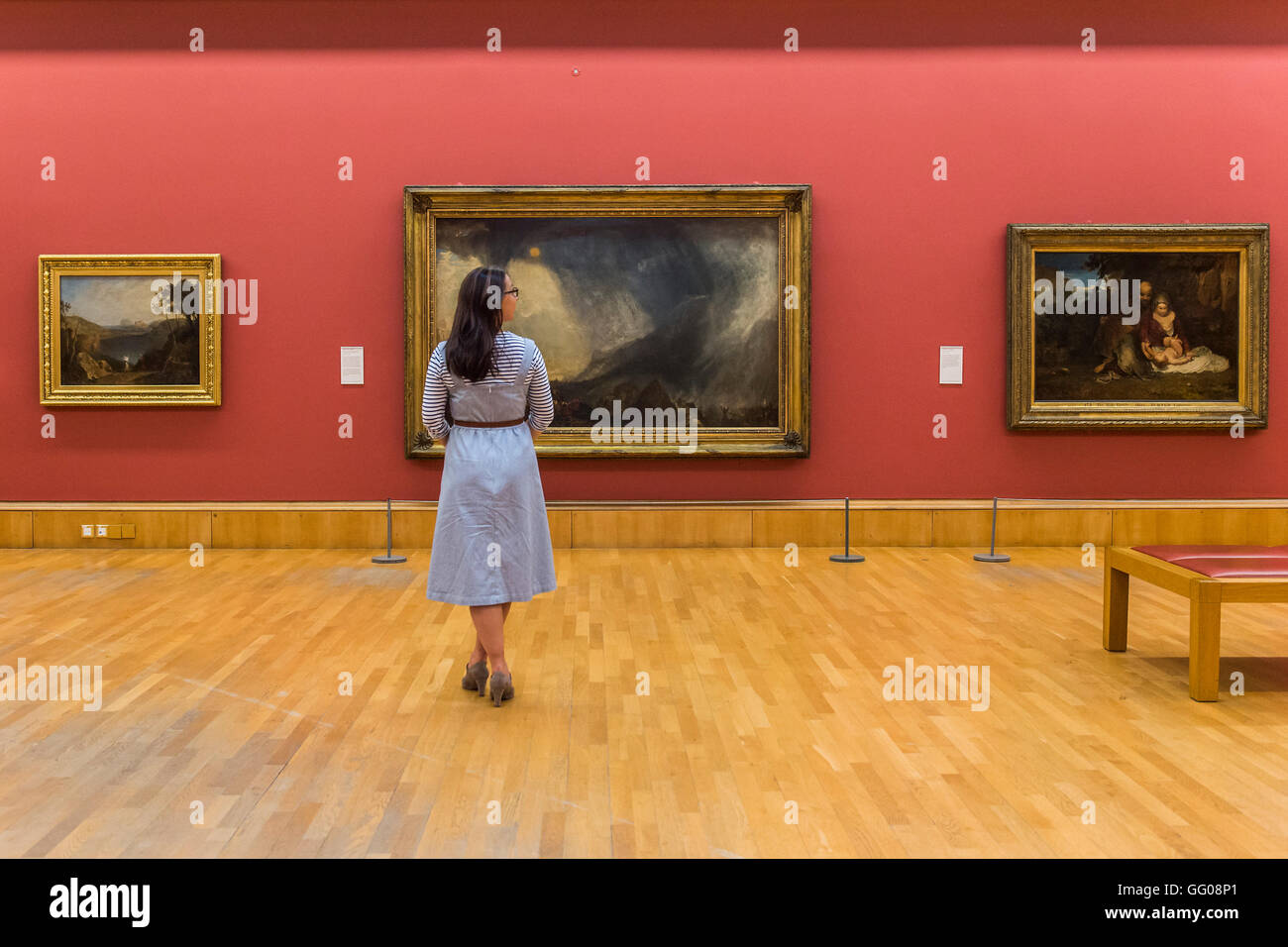 London Uk 3rd August 2016 Snow Storm Hannibal And His Army Crossing The Alps Works By Jmw Turner Which Have Returned Home To The Clore Gallery Of The Tate Britain Following