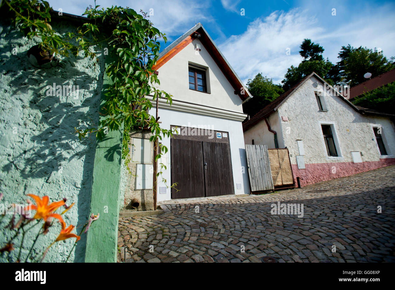 Prague, Czech Republic. 07th July, 2016. Old Stresovice, Prague, Czech Republic, Urban monuments preservation area, on July 7, 2016. © Vit Simanek/CTK Photo/Alamy Live News Stock Photo