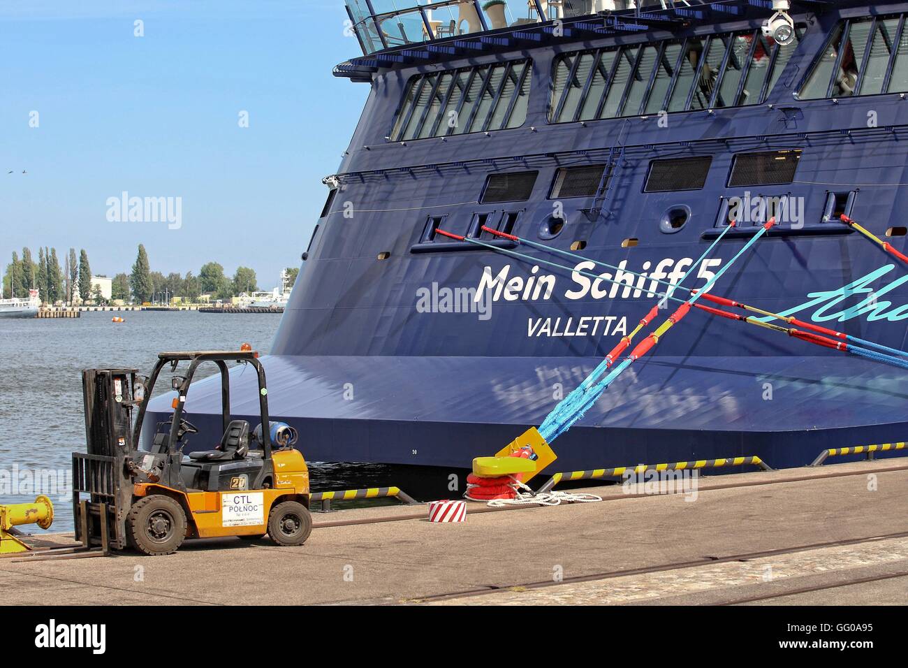 Cruise Ship Mein Schiff Deck Stock Photos Cruise Ship Mein