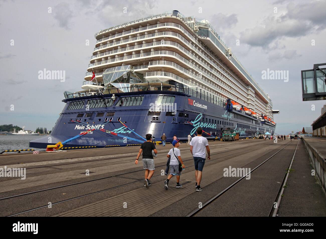 Cruise Ship Mein Schiff Deck Stock Photos Cruise Ship Mein