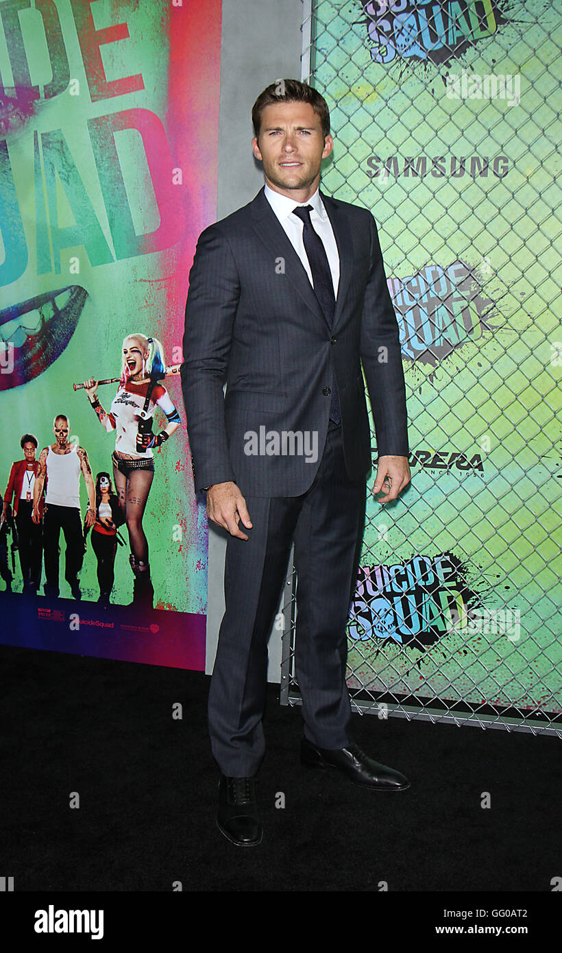 NEW YORK, NY-August 01: Scott Eastwood at Warner Bros. Pictures & DC