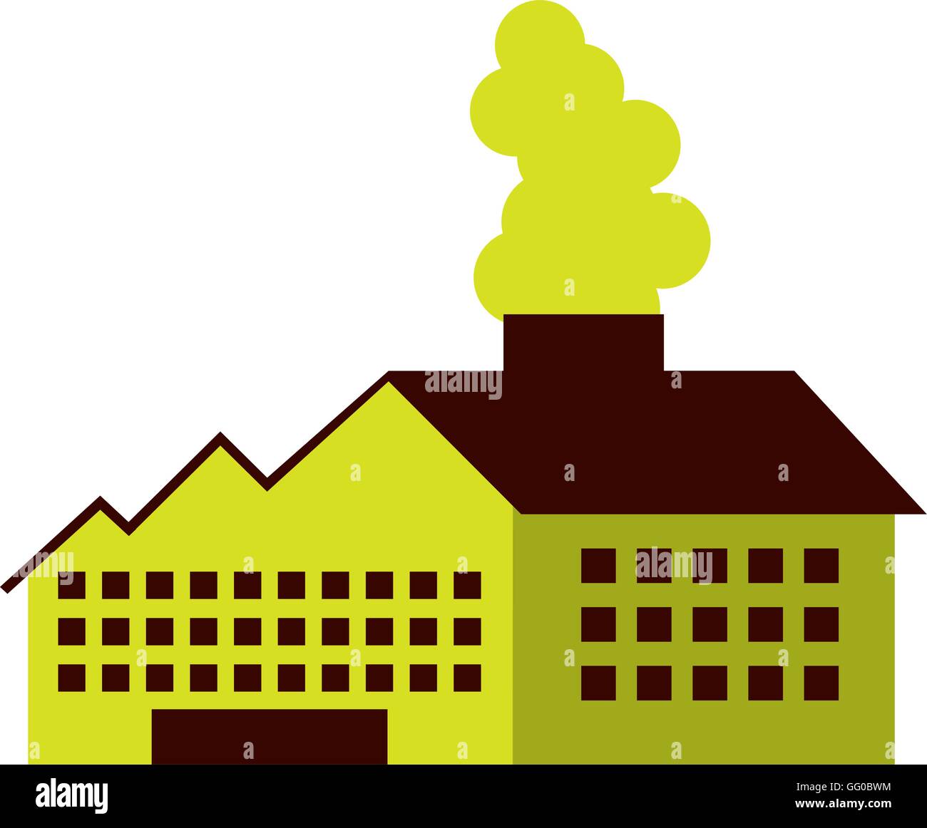 building green ecology icon Stock Vector Image & Art - Alamy