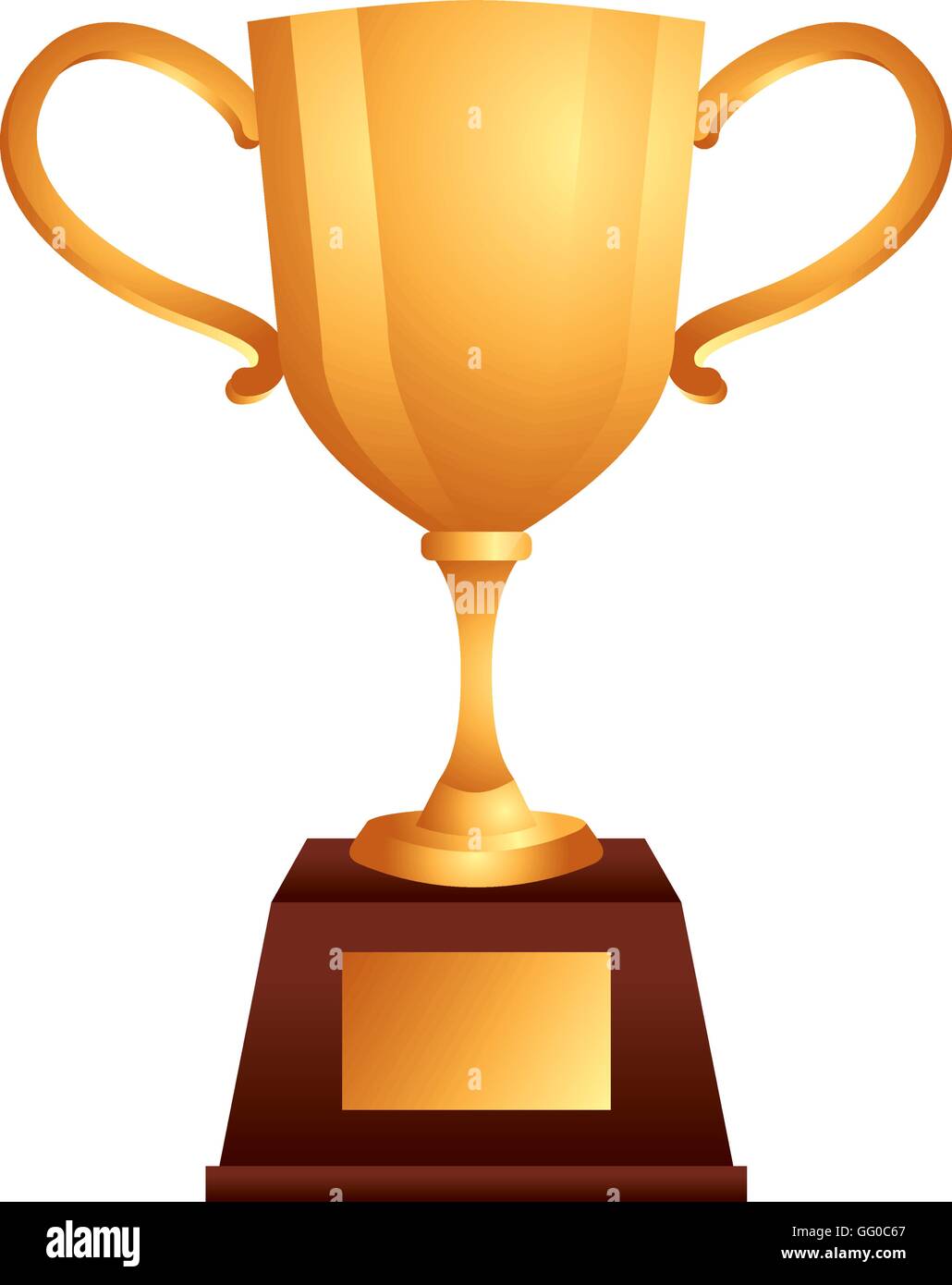 trophy gold award icon Stock Vector Image & Art - Alamy