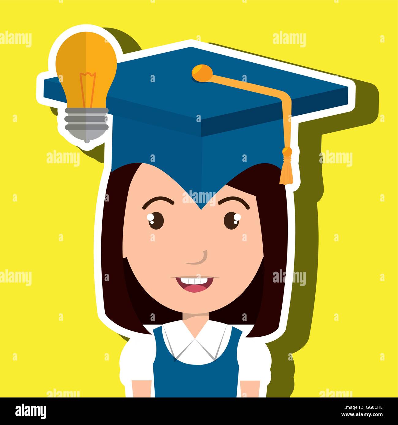 student graduation cap idea Stock Vector Image & Art - Alamy