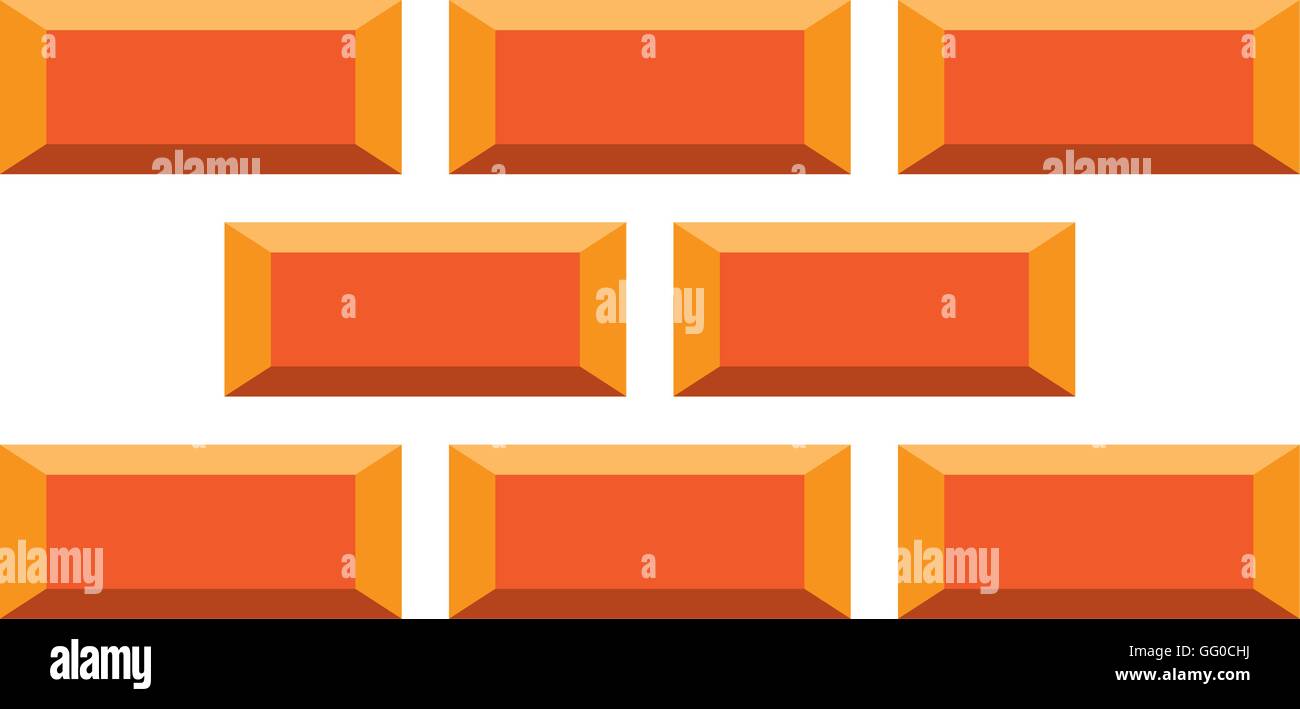 bricks wall construction icon Stock Vector Image & Art - Alamy