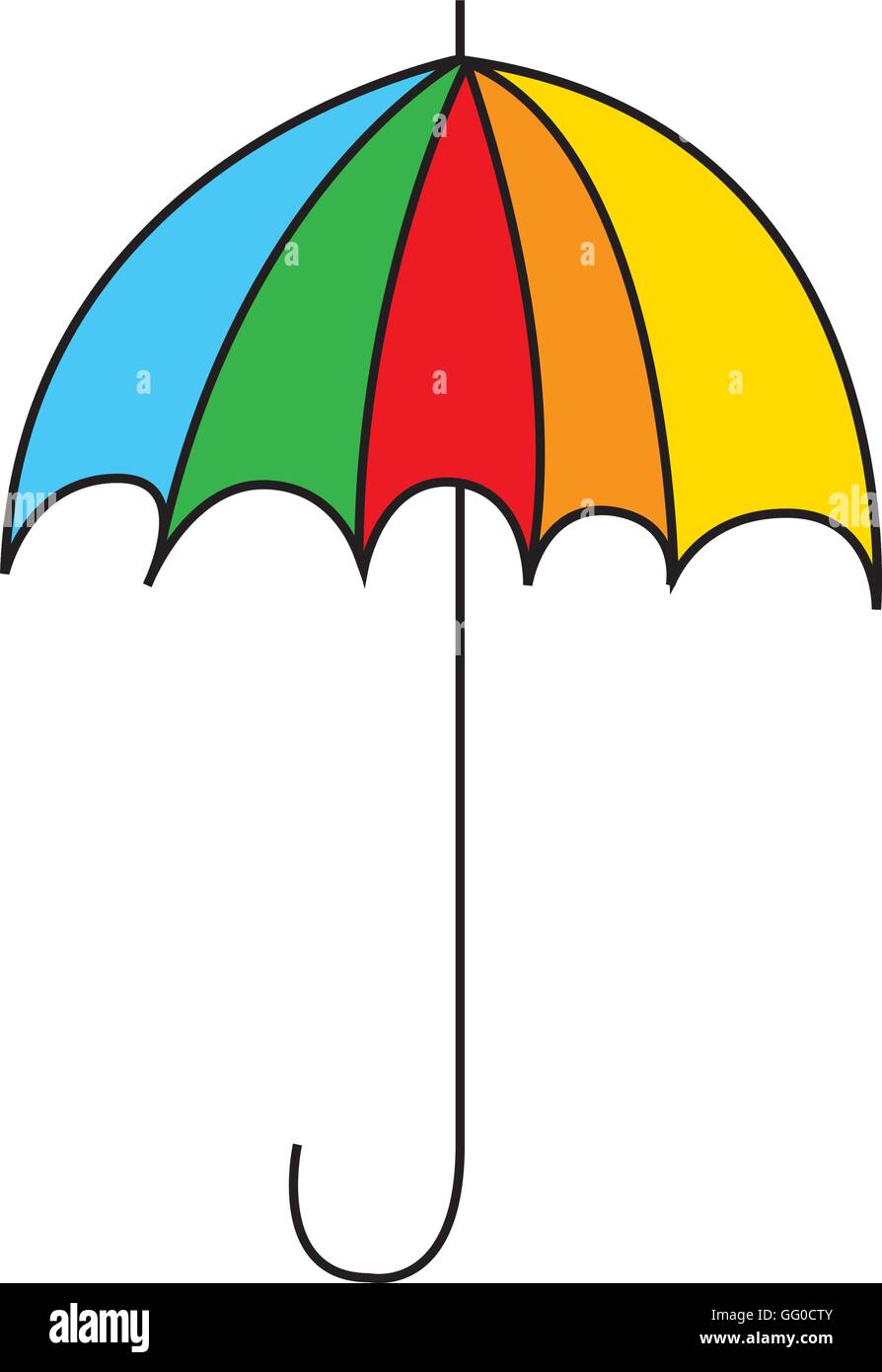 Umbrella Drawing  How To Draw An Umbrella Step By Step