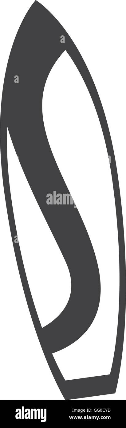 surfboard isolated on white Stock Vector Image & Art - Alamy