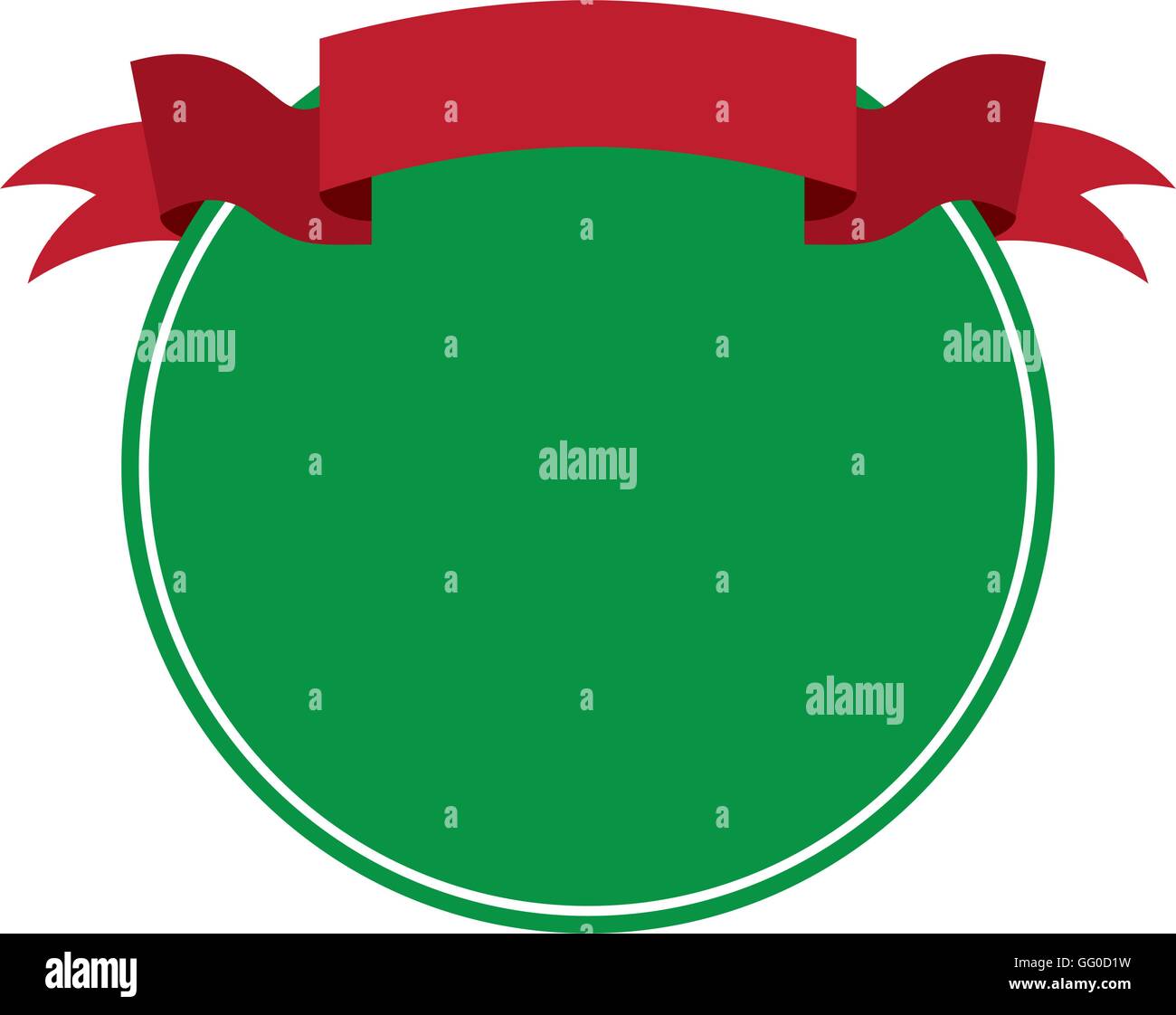 Frame border ribbon italy hi-res stock photography and images - Alamy